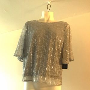 Silver Sweet rain glimmer shirt